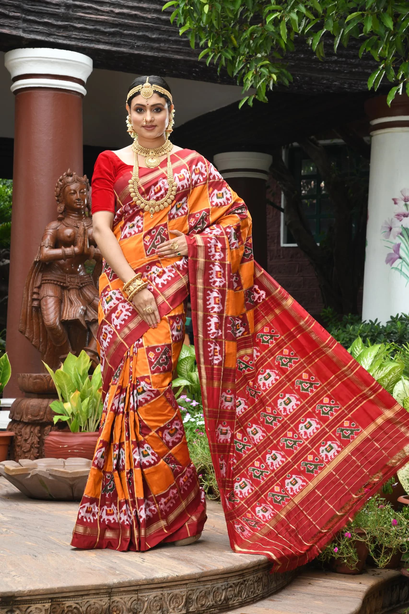 Handloom Garden work showcase 5